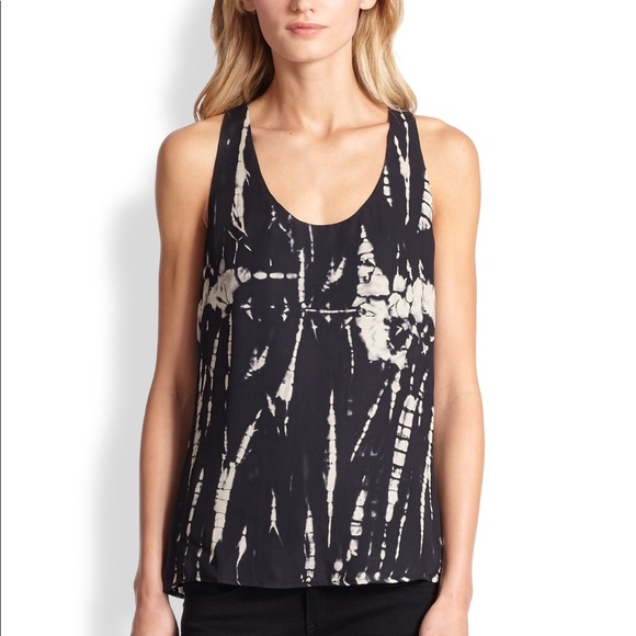 Parker Tops - Parker || Silk Ginger Tie Dye Tank